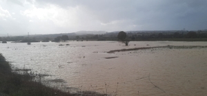 Çanakkale'deki şiddetli yağıştan 7 bin dönüme yakın tarım arazisi zarar gördü
