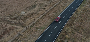 Yeşilhisar'da 16 kilometrelik yol çalışması tamamlandı