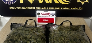 Bozüyük'te uyuşturucu operasyonunda 2 şüpheli yakalandı