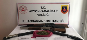 Afyonkarahisar'da uyuşturucu operasyonda 1 şüpheli yakalandı
