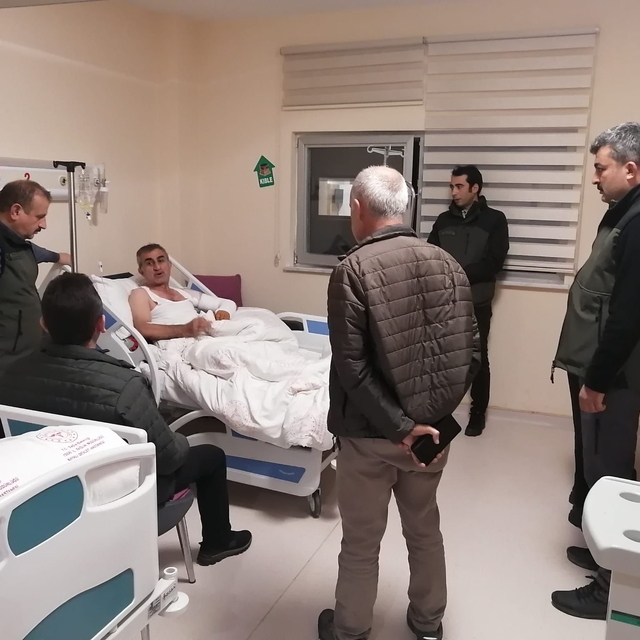 Kayseri'de kaçak odun kesen şüpheli Orman İşletme Şefliği ekibine saldırdı