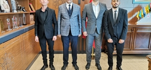 Baskil Ülkü Ocakları Başkanı Özkan Kızılkaya'dan Kaymakam Kundakçı'ya ziyar...