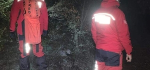 Ormanda kayboldu, 15 saat sonra ekipler buldu