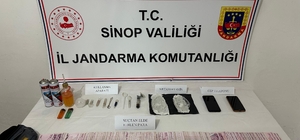 Sinop'ta uyuşturucu operasyonunda 4 kişi yakalandı