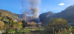 Giresun´da fabrikada yangın (2)