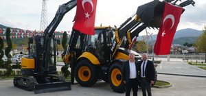 Osmancık Belediyesinin yeni iş makineleri hizmete sunuldu
