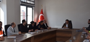 Karapınar'da kış tedbirleri toplantısı yapıldı