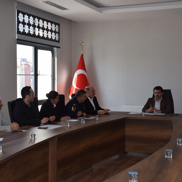 Karapınar'da kış tedbirleri toplantısı yapıldı