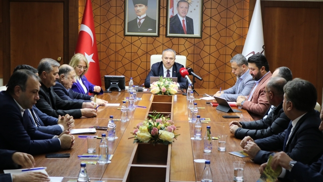 Nevşehir Avanos Kapadokya Organize Sanayi Bölgesi Yönetim Kurulu Toplantısı yapıldı