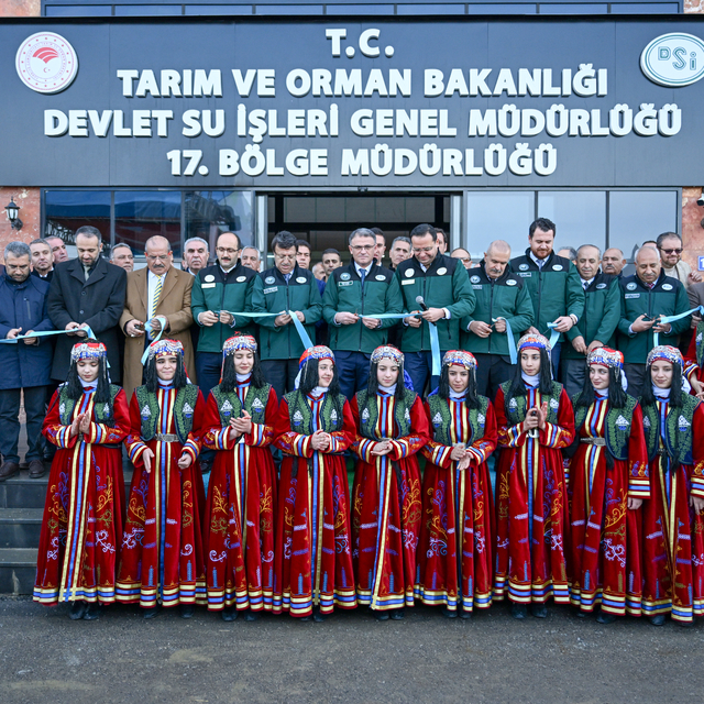 Van'da DSİ yerleşkesinin birinci kısmı törenle hizmete açıldı
