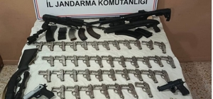 Şanlıurfa'da silah ve mühimmat kaçakçılığı operasyonunda 1 şüpheli yakaland...