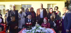 Şanlıurfa'da engelli çift dünyaevine girdi