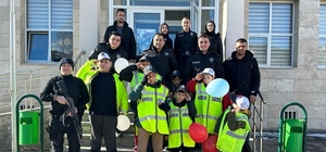 Erzincan ve Ardahan'da polis ekipleri özel çocuklarla bir araya geldi