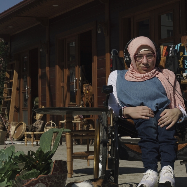 Rize'de engelli gençler "Engelliler Günü" için özel klip çekti