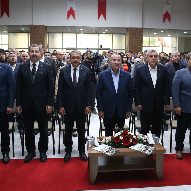 TBMM Başkanvekili Bozdağ, Şanlıurfa'da konuştu: