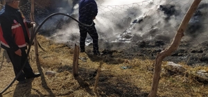 Başkale'de 3 bin 500 bağ ot yandı