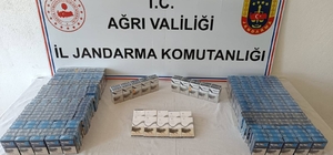 Ağrı'da 655 paket kaçak sigara yakalandı