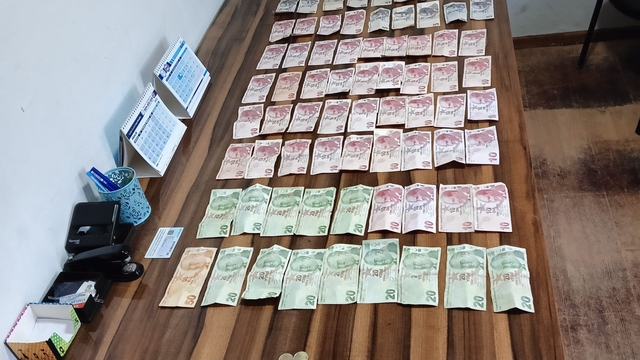 Düzce'de dilencinin üzerinden 1131 lira ele geçirildi