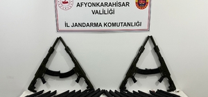 Afyonkarahisar'da silah kaçakçılığı operasyonunda bir şüpheli yakalandı