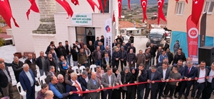 Sındırgı'da hayırsever desteğiyle inşa edilen Pürsünler Camisi ibadete açıldı