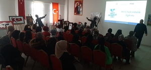 Sarıoğlan'da Afet ve Acil Durum Farkındalık Eğitimi düzenlendi