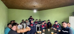 Zonguldak'ta jandarmadan "4 Aralık Dünya Madenciler Günü" kutlaması