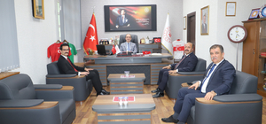 Halkapınar Kaymakamı ve Belediye Başkanının Konya'da kurum ziyaretleri