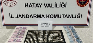 Hatay'da 600 uyuşturucu hap ele geçirildi