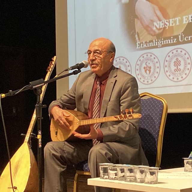 Kırşehir'de "Aşık Veysel 50. Yıl Anma Konseri" düzenlendi