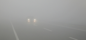 Eskişehir'de sis etkili oldu