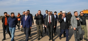 Diyarbakır Valisi Ali İhsan Su kentte devam çalışmaları denetledi