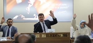 Akyazı'da 2023 yılının son meclis toplantısı yapıldı