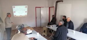 Akıncılar'da çiftçilere eğitim verildi