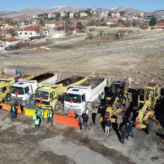 Kırşehir İl Özel İdaresince karla mücadele ekibi oluşturuldu