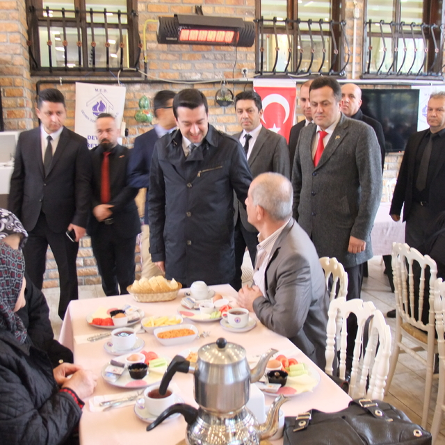 Devrek Kaymakamı Evlice, şehit yakınları ve gazilerle buluştu