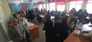 Yeşilyurt'ta Filistin yararına kermes