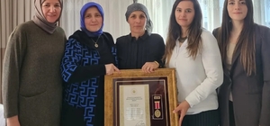 Artvin'de şehit ailesine ziyaret