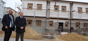 Kırıkkale'de Engelsiz Yaşam Merkezi ile Gençlik Merkezi inşası sürüyor