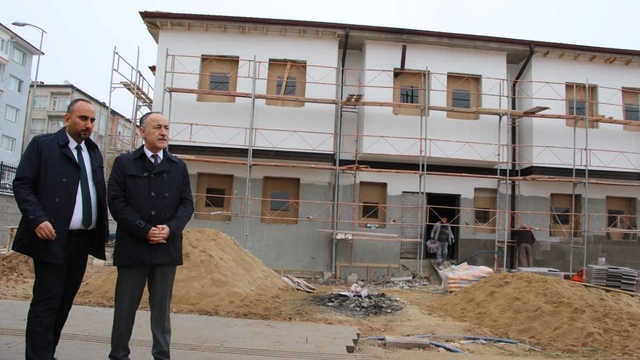 Kırıkkale'de Engelsiz Yaşam Merkezi ile Gençlik Merkezi inşası sürüyor