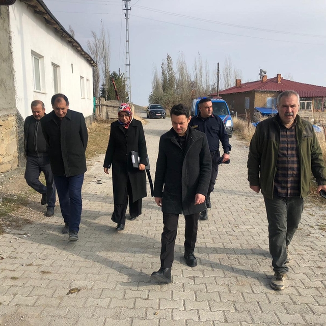 Ulaş Kaymakamı Zafer'in köy ziyaretleri