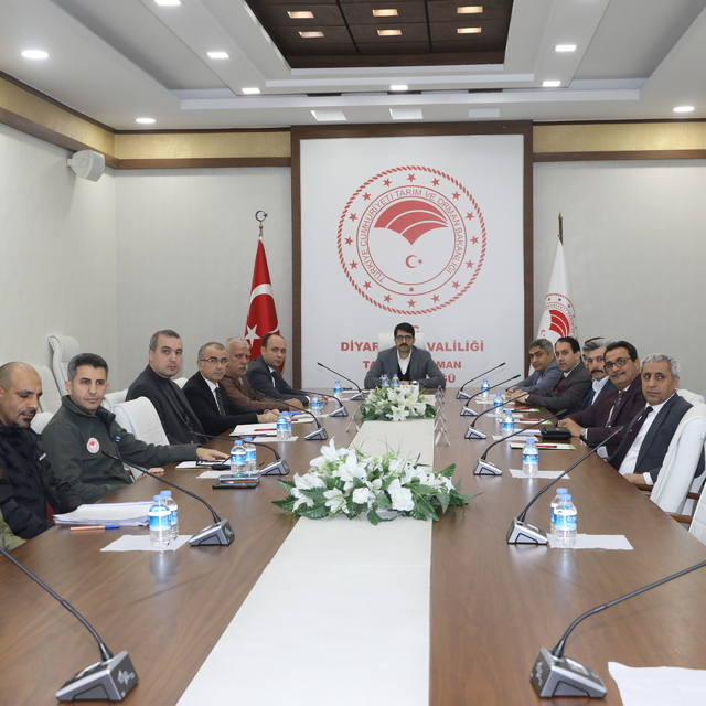 Diyarbakır'da kuduz hastalığı değerlendirme toplantısı yapıldı