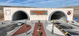 Sivas'ta yapımı tamamlanan Yağdonduran Tüneli hizmete açıldı