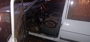 Aydın'da devrilen otomobilin sürücüsü yaralandı