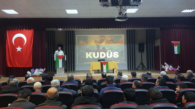 Bingöl'de "Davamız Kudüs" programı düzenlendi