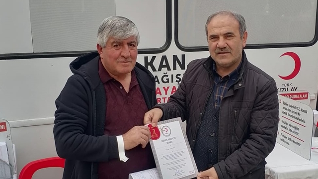 Taşova'da kan bağışı kampanyası düzenlendi