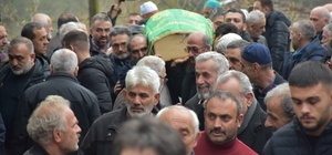 Erzurum'da vefat eden akademisyen memleketi Trabzon'da son yolculuğuna uğur...