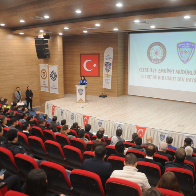 Cizre'de Bir Umut Bin Hayal Projesi'nin kapanış programı yapıldı