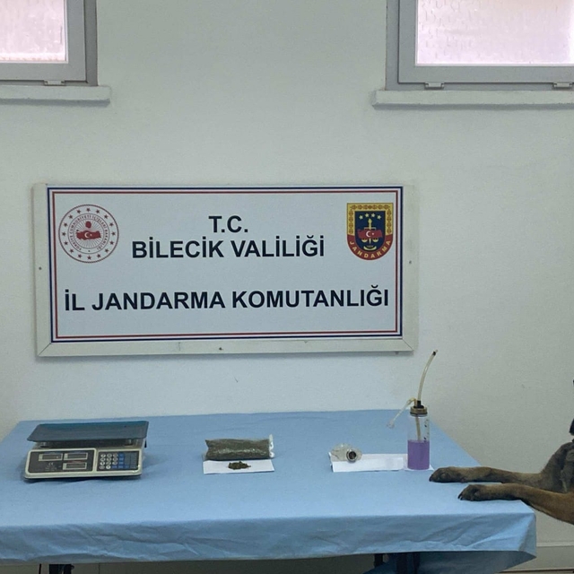 Bilecik'te uyuşturucu operasyonunda bir şüpheli yakalandı
