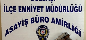 Adıyaman'da ruhsatsız tabanca ele geçirildi