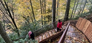 Düzce'deki "saklı cennet" olarak nitelenen tabiat parkı, her mevsim çekim merkezi oluyor